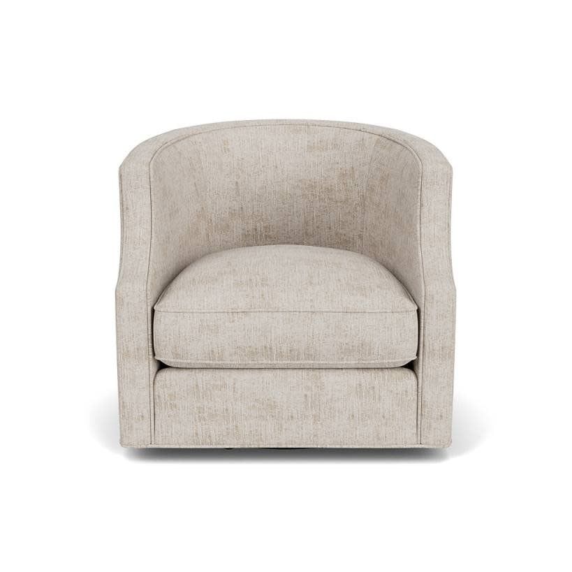 WILLOW SWIVEL CHAIR-ST, Color: (LAYLA BEACH)