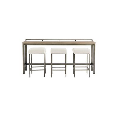 MITCHELL CONSOLE TABLE WITH 3 STOOLS