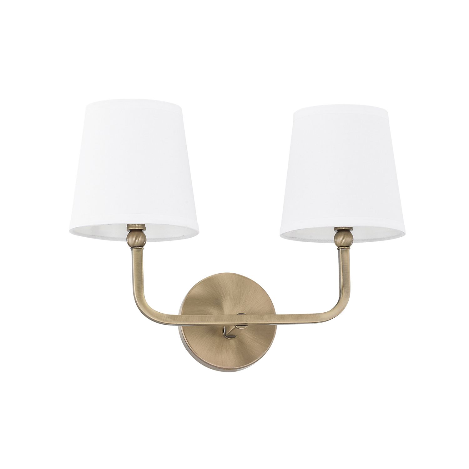 DAWSON 2-LIGHT VANITY , Color: (BRASS)