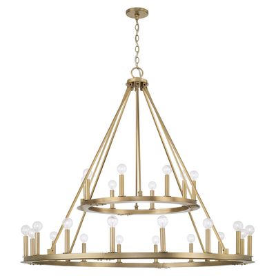 PEARSON 48" 24-LIGHT CHANDELIER