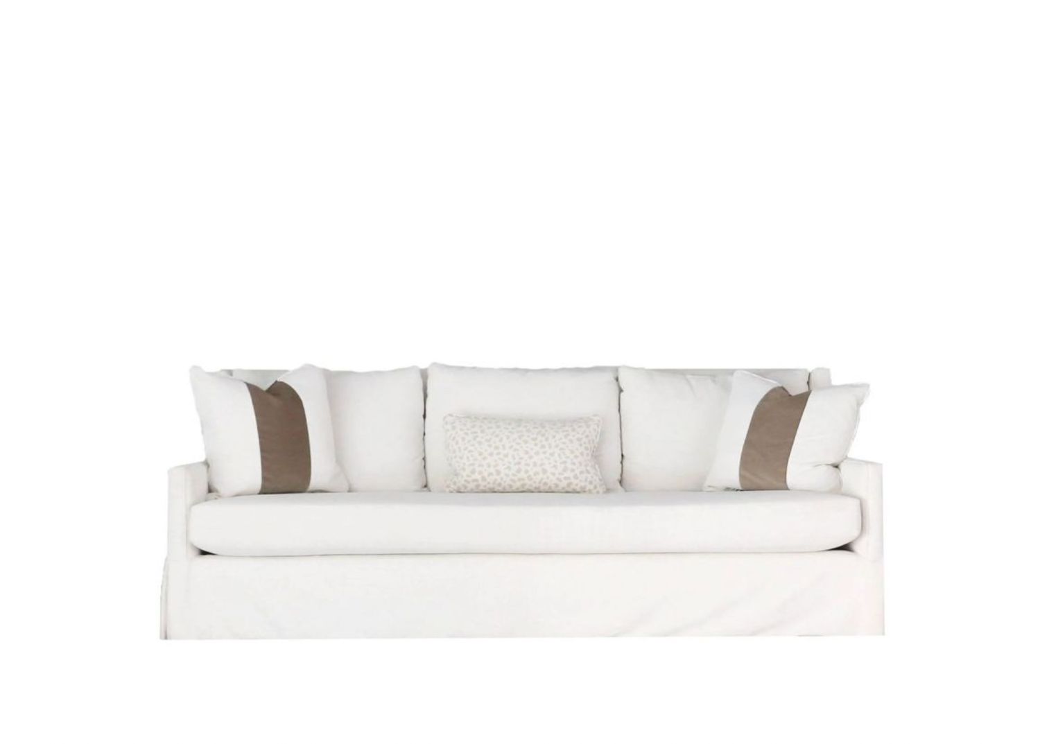 HUDSON 93" SKIRTED SOFA