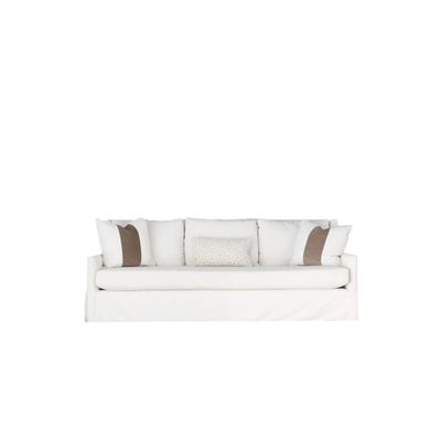 HUDSON 93" SKIRTED SOFA