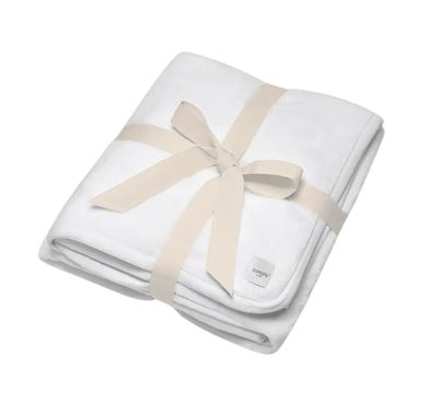 COMPHY SOFT BLANKET - THROW - WHITE