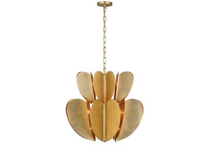 DANES TWO TIERED CHANDELIER (GILD)