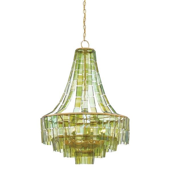 VINTNER CHANDELIER (GREEN)