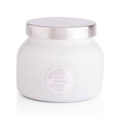 8 OZ PETITE JAR VOLCANO CANDLE (WHITE)