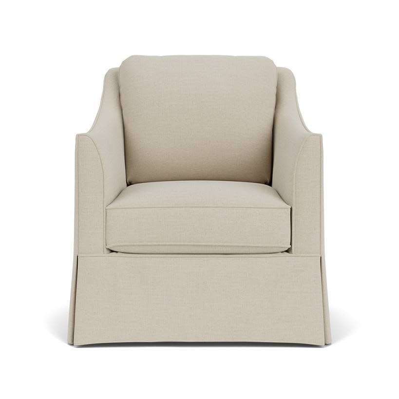 BALDWIN SWIVEL ROCKER-ST, Color: (LINEA IVORY)