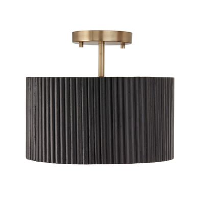 DONOVAN 1-LIGHT SEMI-FLUSH PENDANT