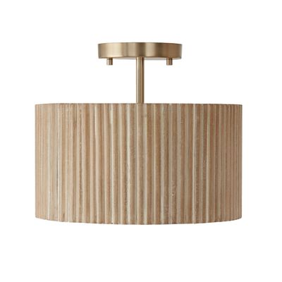 DONOVAN 1-LIGHT SEMI-FLUSH PENDANT