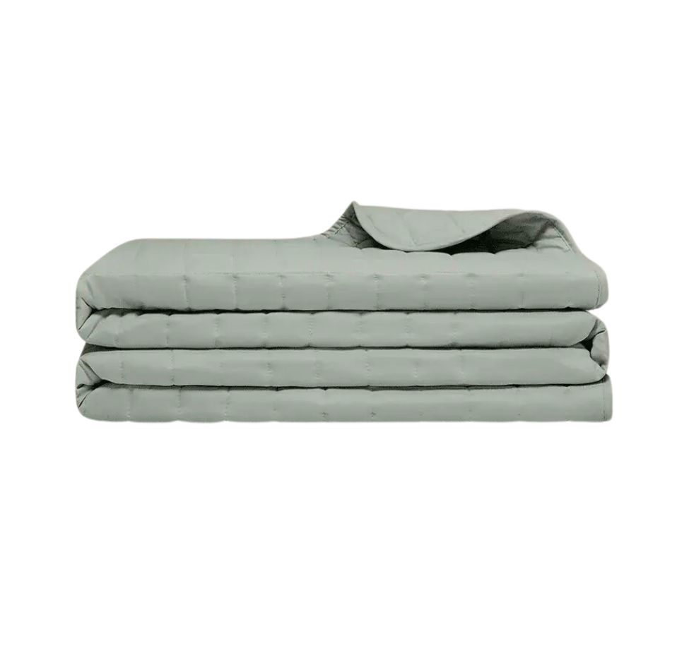 COMPHY KING QUILTED BLANKET - DOVE GRAY