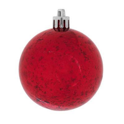 4.75&quot; RED SHINY MERCURY BALL 4/BAG