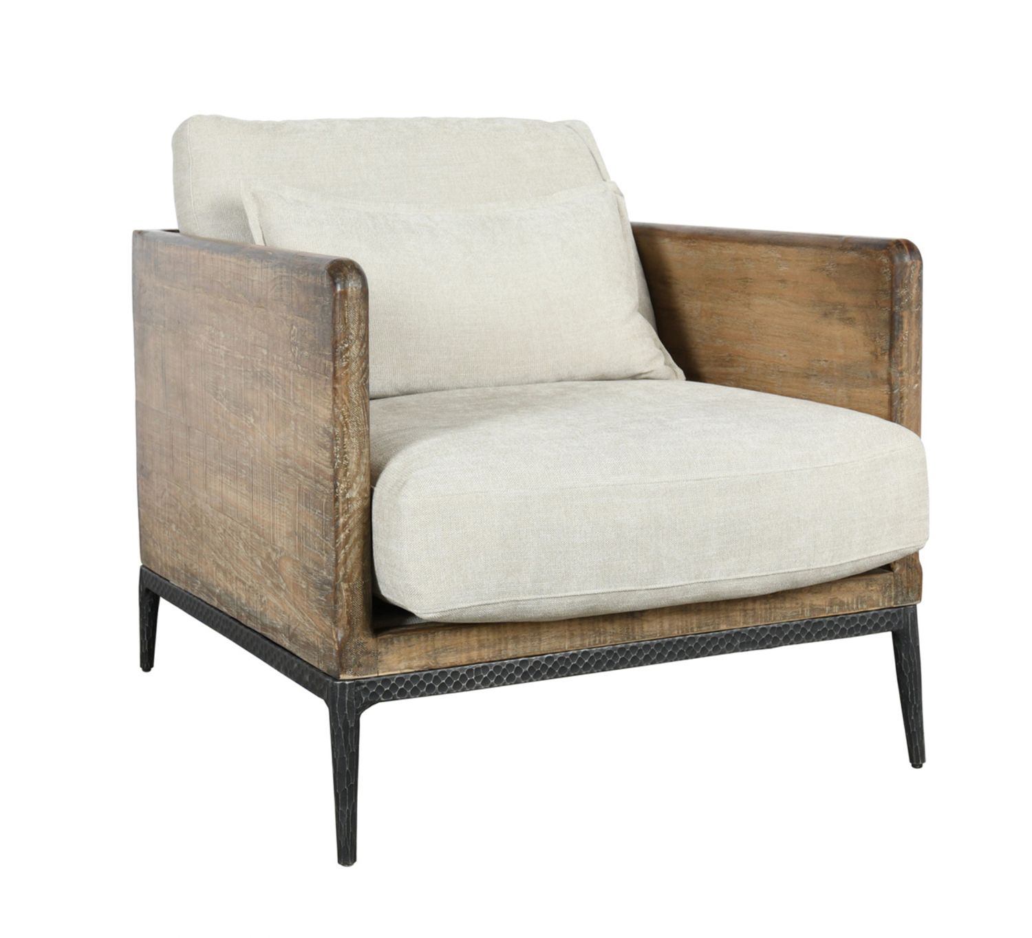 RENFROW ACCENT CHAIR (IVORY)