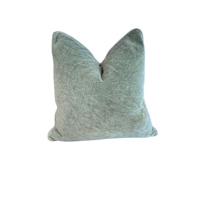 HEIRLOOM VELVET MOSS 18&quot; PILLOW