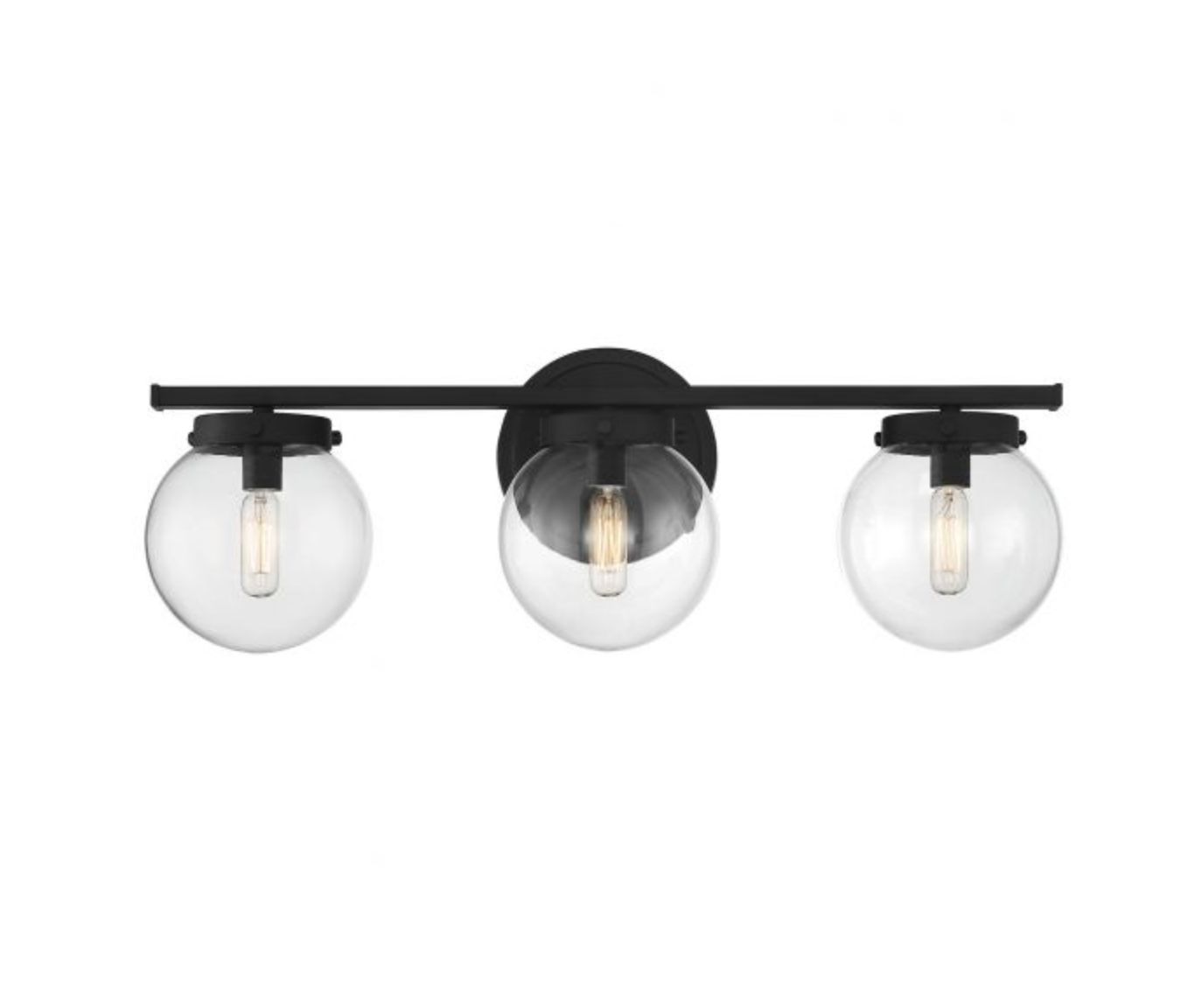 3-LIGHT VANITY (MATTE BLACK)