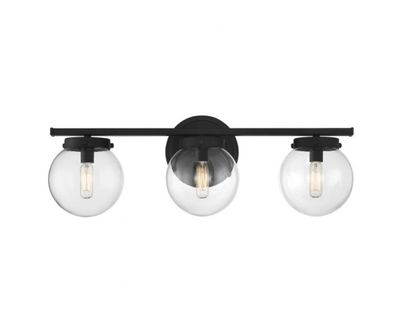3-LIGHT VANITY (MATTE BLACK)