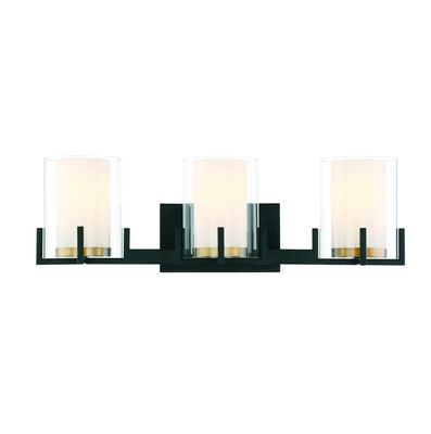 EATON 3-LIGHT BATHROOM VANITY LIGHT