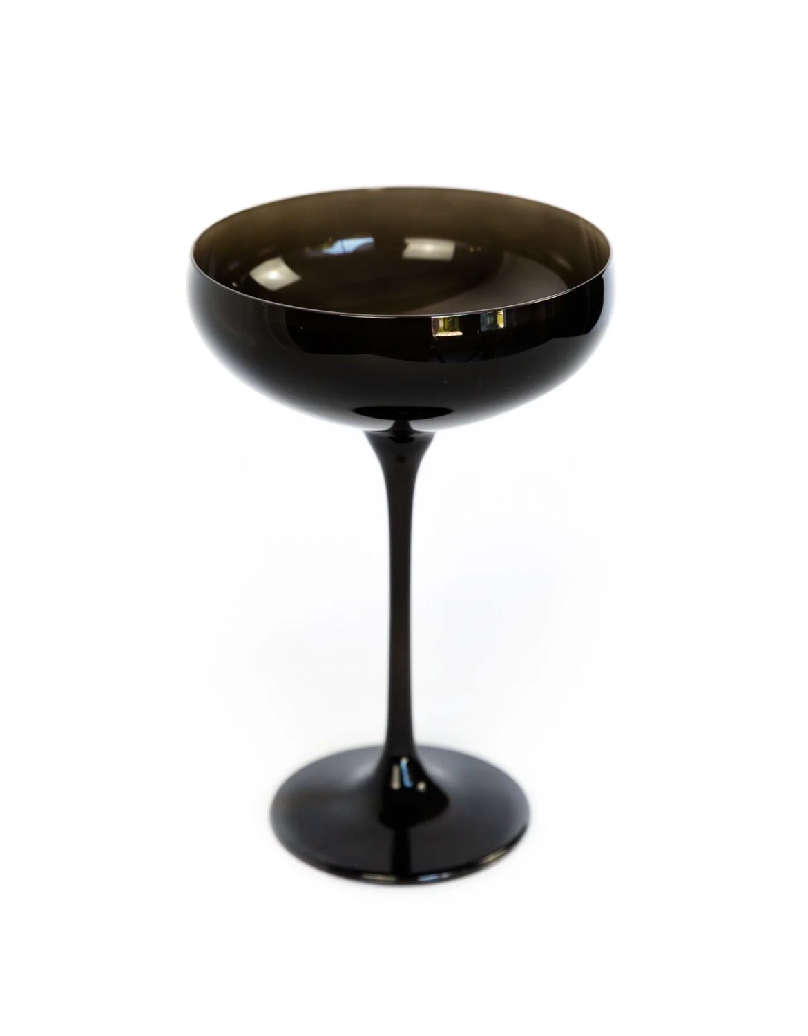 ESTELLE SINGLE CHAMPAGNE COUPE, Color: (BLACK)