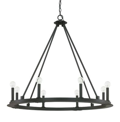 PEARSON 8-LIGHT CHANDELIER