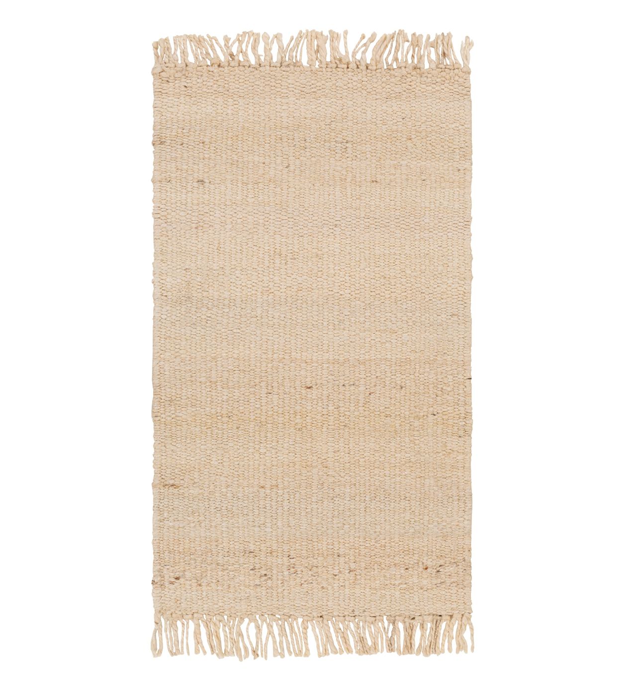 JUTE BLEACH RUG, Size: (2&#39;3&quot; x 4&#39;)