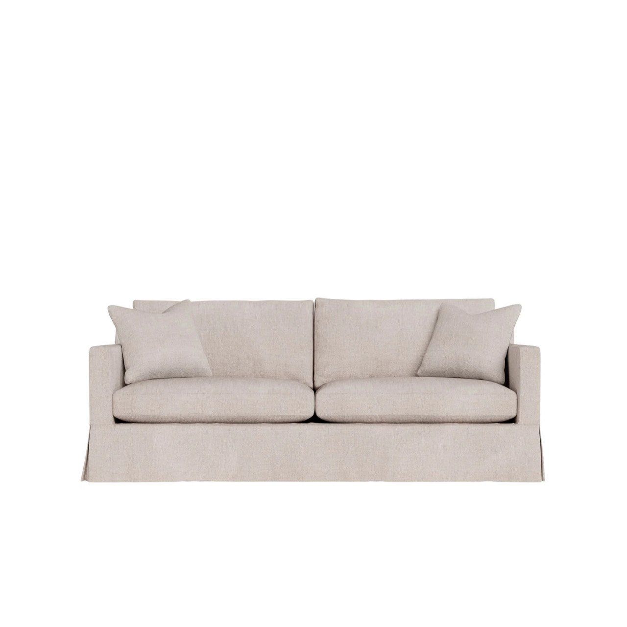 MEBANE SLIP COVER BENCH SEAT SOFA
