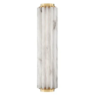 HILLSIDE LARGE WALL SCONCE (AGED BRASS)