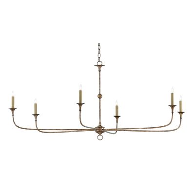 NOTTAWAY LARGE CHANDELIER (PYRITE BRONZE)