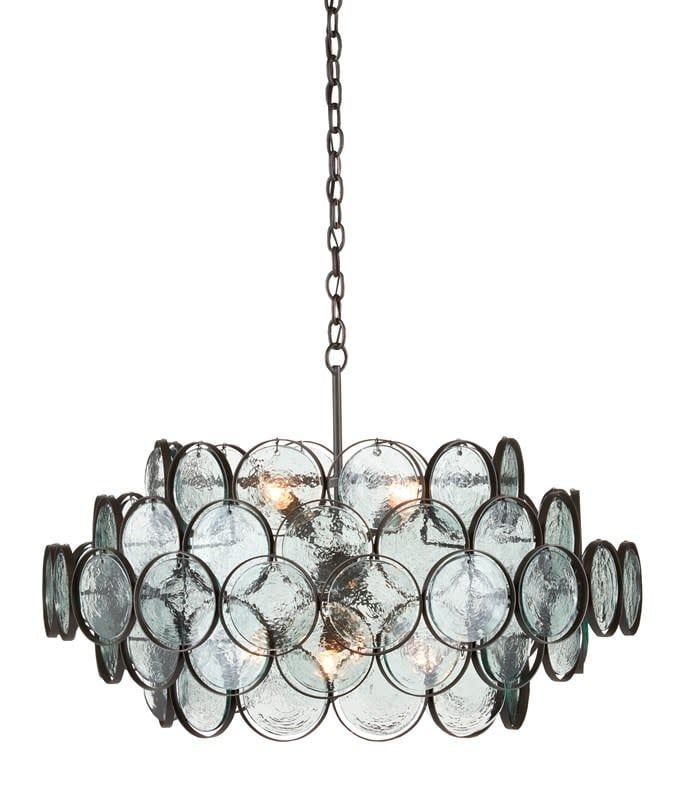 GALAHAD SMALL CHANDELIER (LIGHT BLUE)
