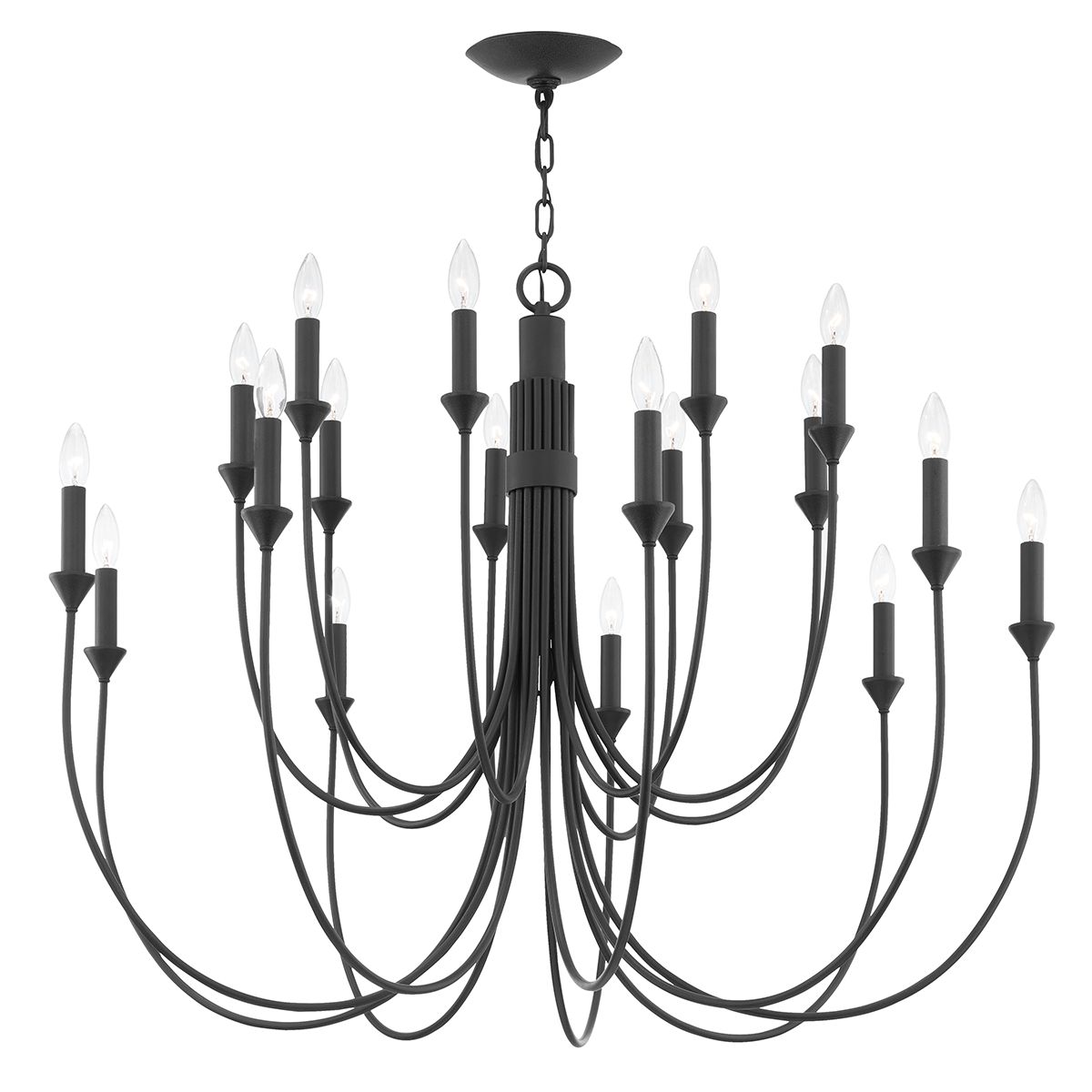 CATE CHANDELIER (FORGED IRON)