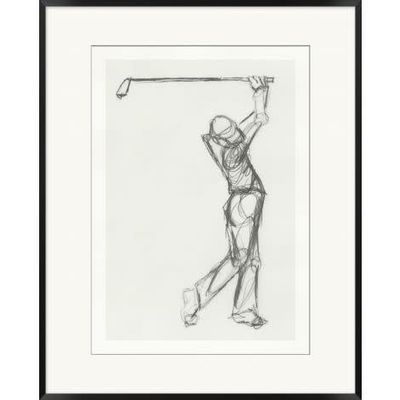 SPORTS SKETCH 1 ART (25&quot; x 31&quot;)