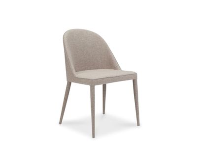 BURTON DINING CHAIR  (LIGHT GREY)