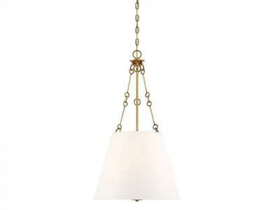 AUSTIN 4-LIGHT PENDANT (BRASS)