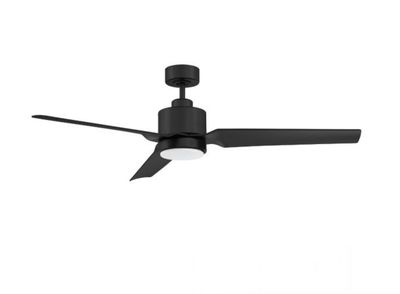 52" LED CEILING FAN (MATTE BLACK)