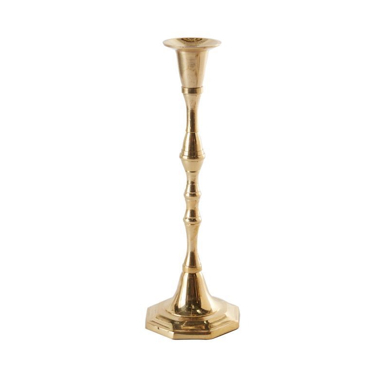 ANTIQUE CANDLESTICK (GOLD) LARGE