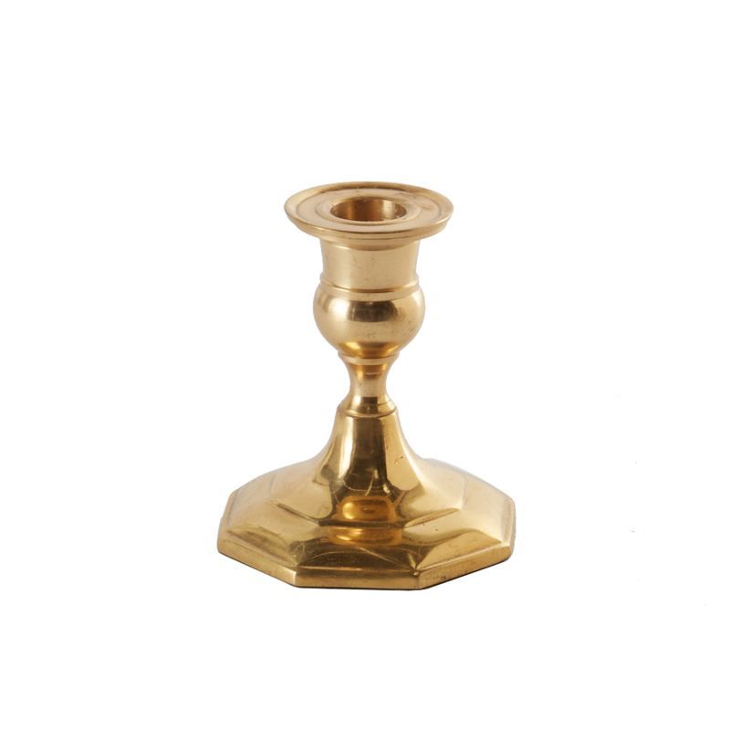 ANTIQUE CANDLESTICK (GOLD) SMALL