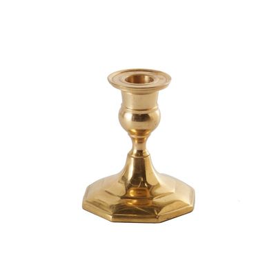 ANTIQUE CANDLESTICK (GOLD) SMALL