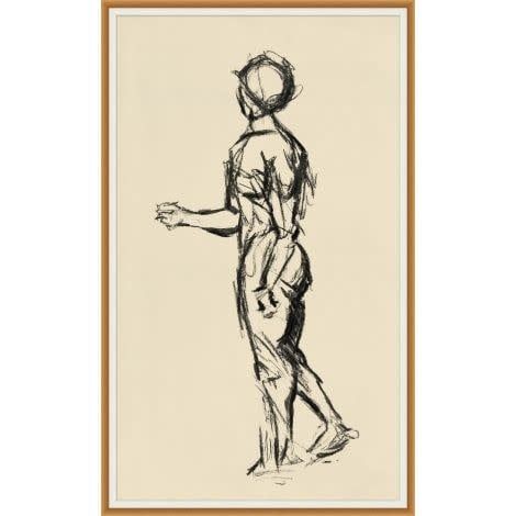 SOULFUL SILHOUETTE 2 ART (43.63&quot; x 71.63&quot;)