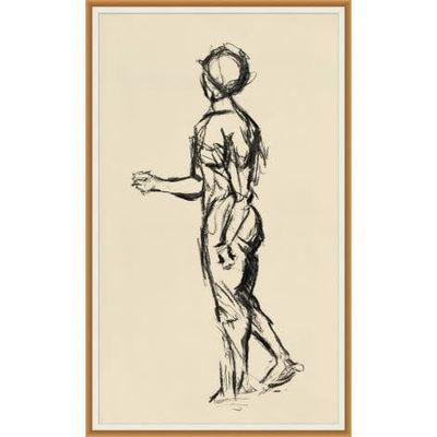 SOULFUL SILHOUETTE 2 ART (43.63&quot; x 71.63&quot;)