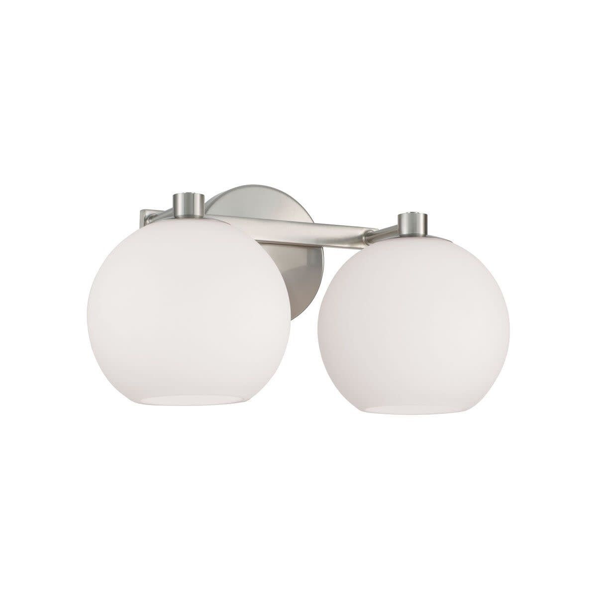 ANSLEY 2-LIGHT VANITY (BRUSHED NICKEL)