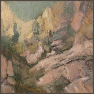 CANYONS IN MEMORY ART (54.5&quot; x 54.5&quot;)