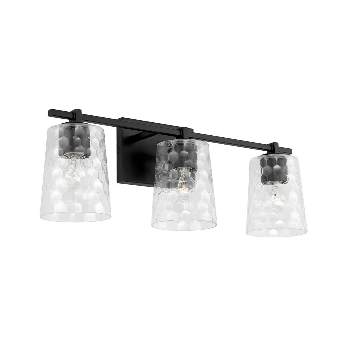BURKE 3-LIGHT VANITY (BLACK)