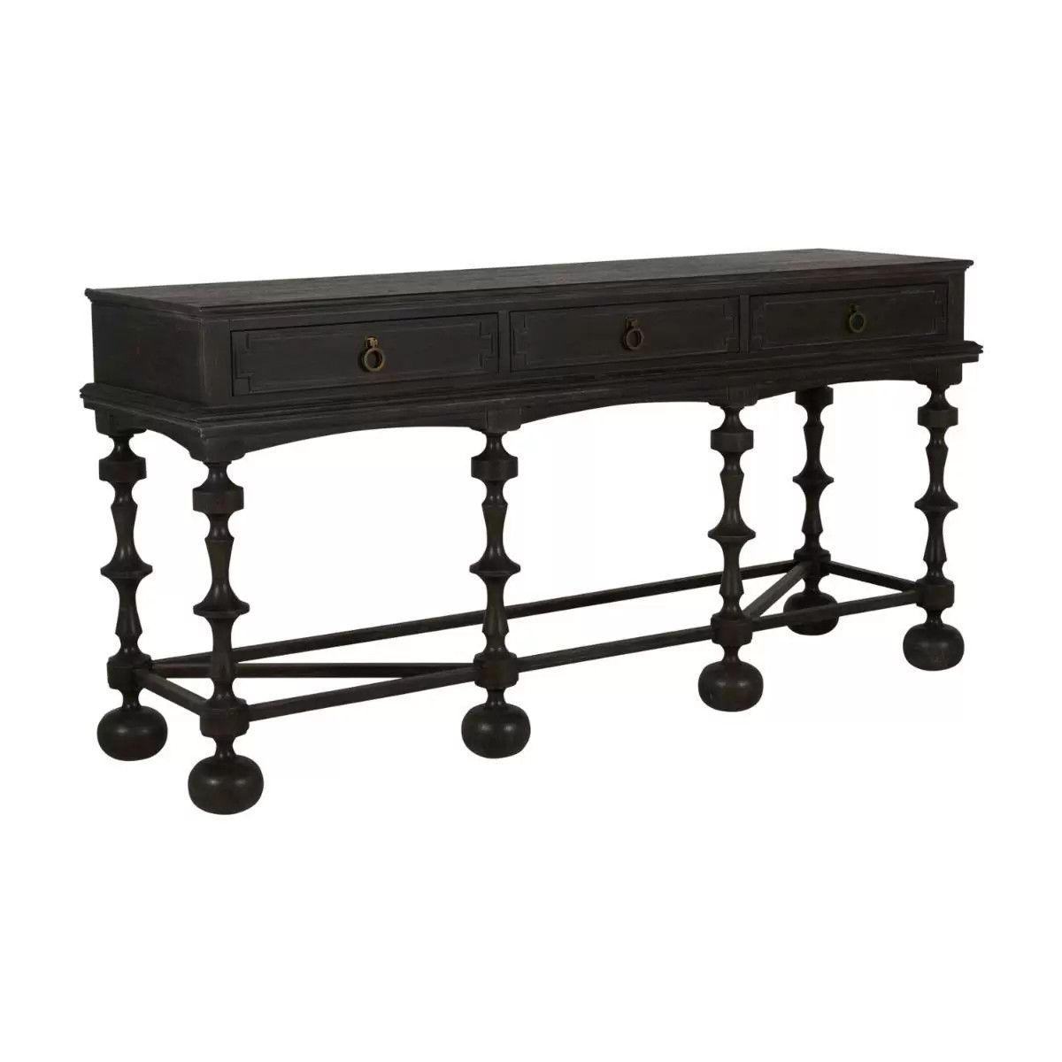 ARRINGTON CONSOLE TABLE, Color: (BLACK)