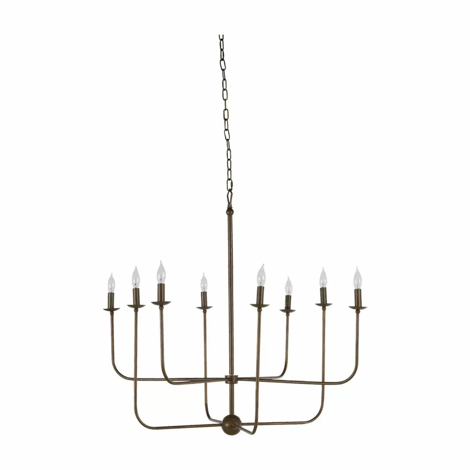 LILLY CHANDELIER, Color: (BRUSHED COPPER)