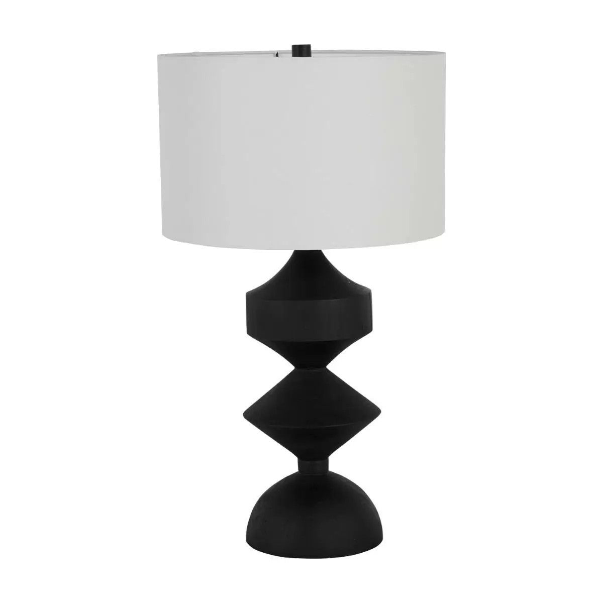 MADDOX TABLE LAMP, Color: (BLACK)