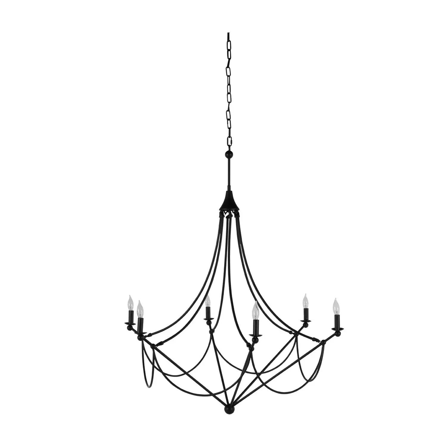 MILES CHANDELIER, Color: (BRONZE)