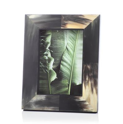 BALI BLACK HORN PHOTO FRAME (5" x 7")
