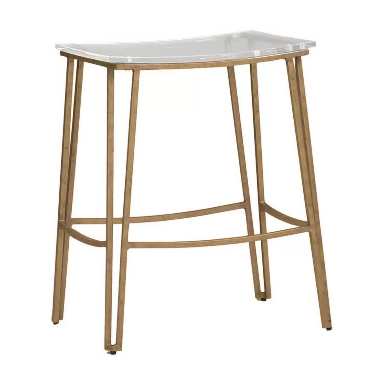 PIERCE 24.5&quot; COUNTER HEIGHT STOOL, Color: (ANTIQUE GOLD)