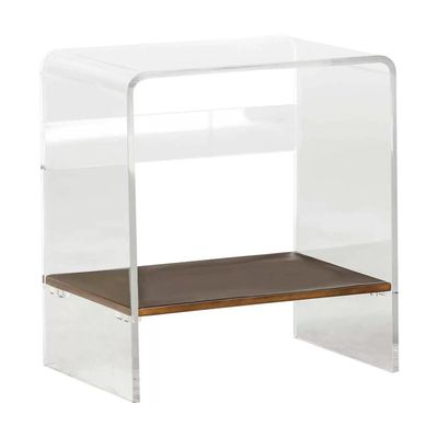 SLOAN LUCITE WATERFALL TABLE