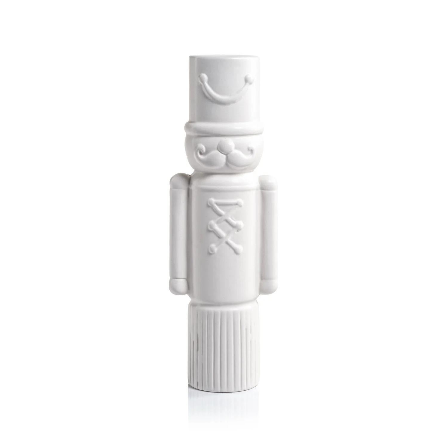 CERAMIC SOLIDER - MATTE WHITE - LARGE