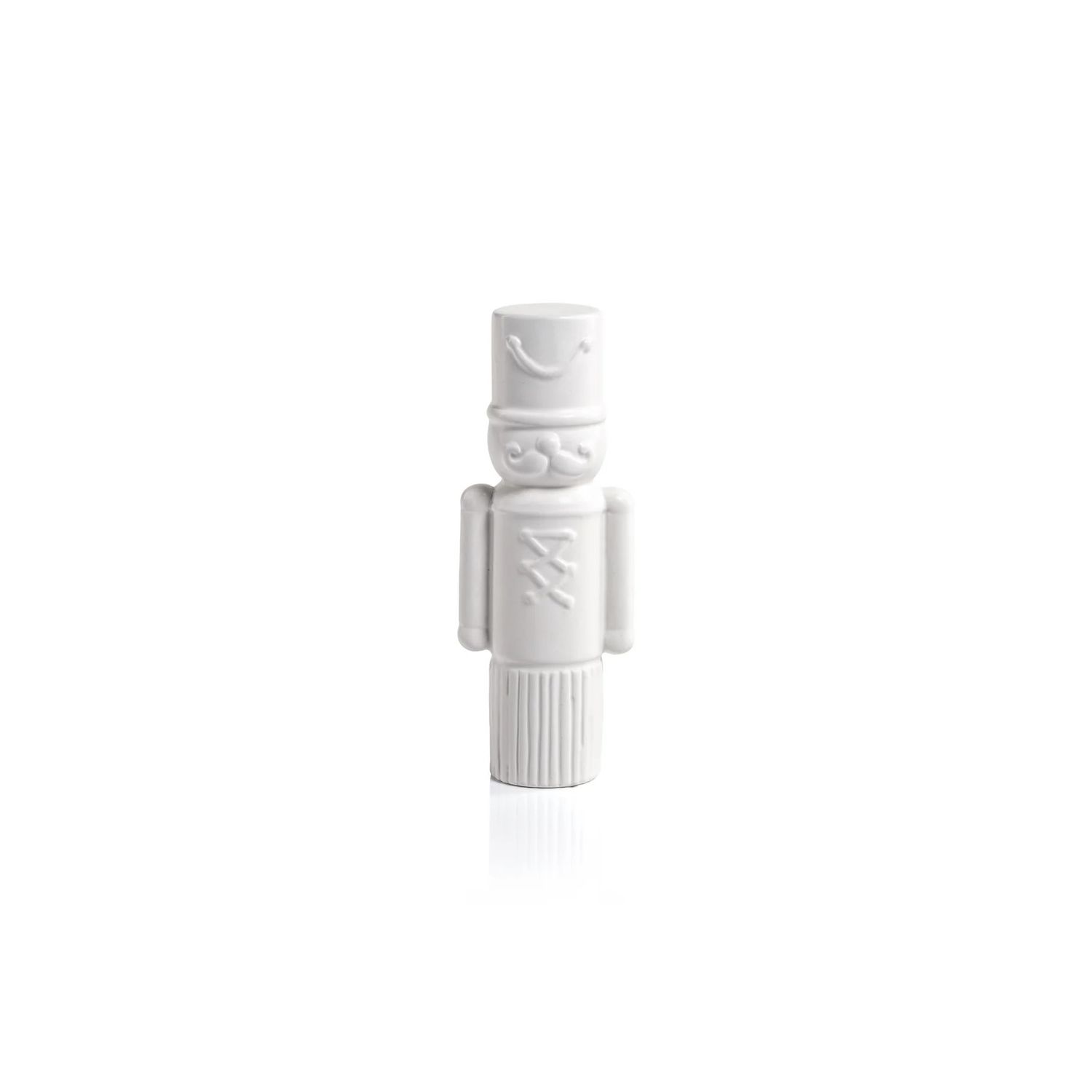 CERAMIC SOLIDER - MATTE WHITE - SMALL