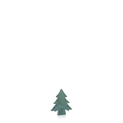 TETON CERAMIC TREE - GREEN - 4.25 IN